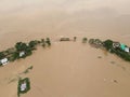 Flood in bangladesh Royalty Free Stock Photo