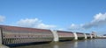 Flood Barrier,Eidersperrwerk,North Frisia,Germany