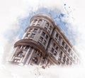 The Flood Building in San Francisco, California - USA. Royalty Free Stock Photo