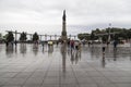 Flood control monument in harbin,china