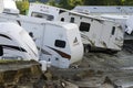 Flood Damage Berlin Vermont : Hurricane Irene Royalty Free Stock Photo