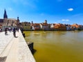 Flood of the Danube in Regensburg June 2024