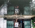 Flood in front of a Shop