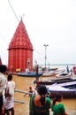 Flood-hit Varanasi ghats