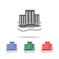 Flood icon. Elements of desister multi colored icons. Premium quality graphic design icon. Simple icon for websites, web design, m