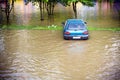 Flood insurance need before Royalty Free Stock Photo