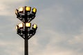 Flood Light in The Sky Royalty Free Stock Photo