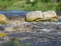 Flood mountain river CÃÂ³rdoba Argentina Royalty Free Stock Photo