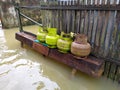 flood that occurred in the Barabai traditional market area, South Kalimantan