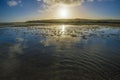 The flood plain of the beautiful Cuckmere River in East Sussex, England