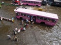 FLOOD THAILAND 2011 Royalty Free Stock Photo
