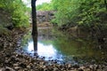 Flooded abandoned mine