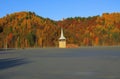 Flooded church in Rosia Montana Royalty Free Stock Photo