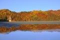 Flooded church in Rosia Montana Royalty Free Stock Photo