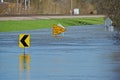 Flooded City Street