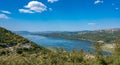 Flooded field, Swamp in nature. Hutovo Blato, bird reserve and nature park, Bosnia and Herzegovina. Royalty Free Stock Photo