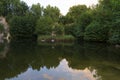 Flooded granite Quarry, Rychlebske Mountains, Northern Moravia, Czech Republic