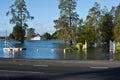 Flooded House Taree Royalty Free Stock Photo
