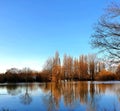 Flooded lake