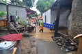 Flooded Little Street in Jakarta