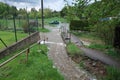 The flooded meadow near a Bojovsky potok stream