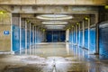 Flooded Pedestrian Underpass Royalty Free Stock Photo