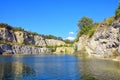 Flooded Quarry Mikulov Czech Republic