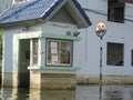 Flooded roads and accommodation Guard