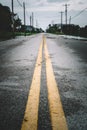 Flooded streets Royalty Free Stock Photo