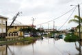 Flooding in belize