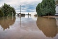 Flooding at the campsite in Kelbra