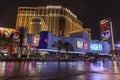 Flooding in front of Planet Hollywood in Las Vegas, NV on July 1