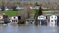 Flooding in Gatineau, Quebec, Canada