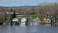 Flooding in Gatineau, Quebec, Canada