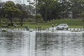 Flooding on the Gold Coast, Queensland, Australia