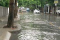 Flooding after the heaviest rains in Thailand