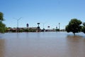 Flooding in Kearney, Nebraska After Heavy Rain