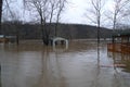 Flooding Lake Taneycomo in Missouri