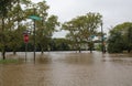 Flooding in Philadelphia Royalty Free Stock Photo