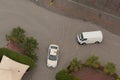 Flooding after rain in the desert in Ras al Khaimah United Arab Emirates