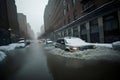 Flooding From Snowmelt In New York, New York Snowmelt Flood