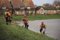 Flooding - Yorkshire - England Royalty Free Stock Photo