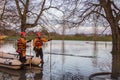 Flooding - Yorkshire - England Royalty Free Stock Photo