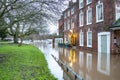 Floods from burst banks of the River Severn cause chaos for Worcester busineses and residents