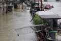 Floods in the city of Paris Royalty Free Stock Photo