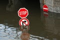 Floods in Usti nad Labem, Czech Republic.