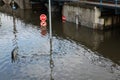 Floods in Usti nad Labem, Czech Republic.