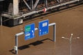 Floods in Usti nad Labem, Czech Republic.