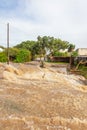 Floodwaters in South Africa Royalty Free Stock Photo