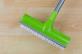 Floor cleaning hard Brush with dryer squeegee for swipe cleaning